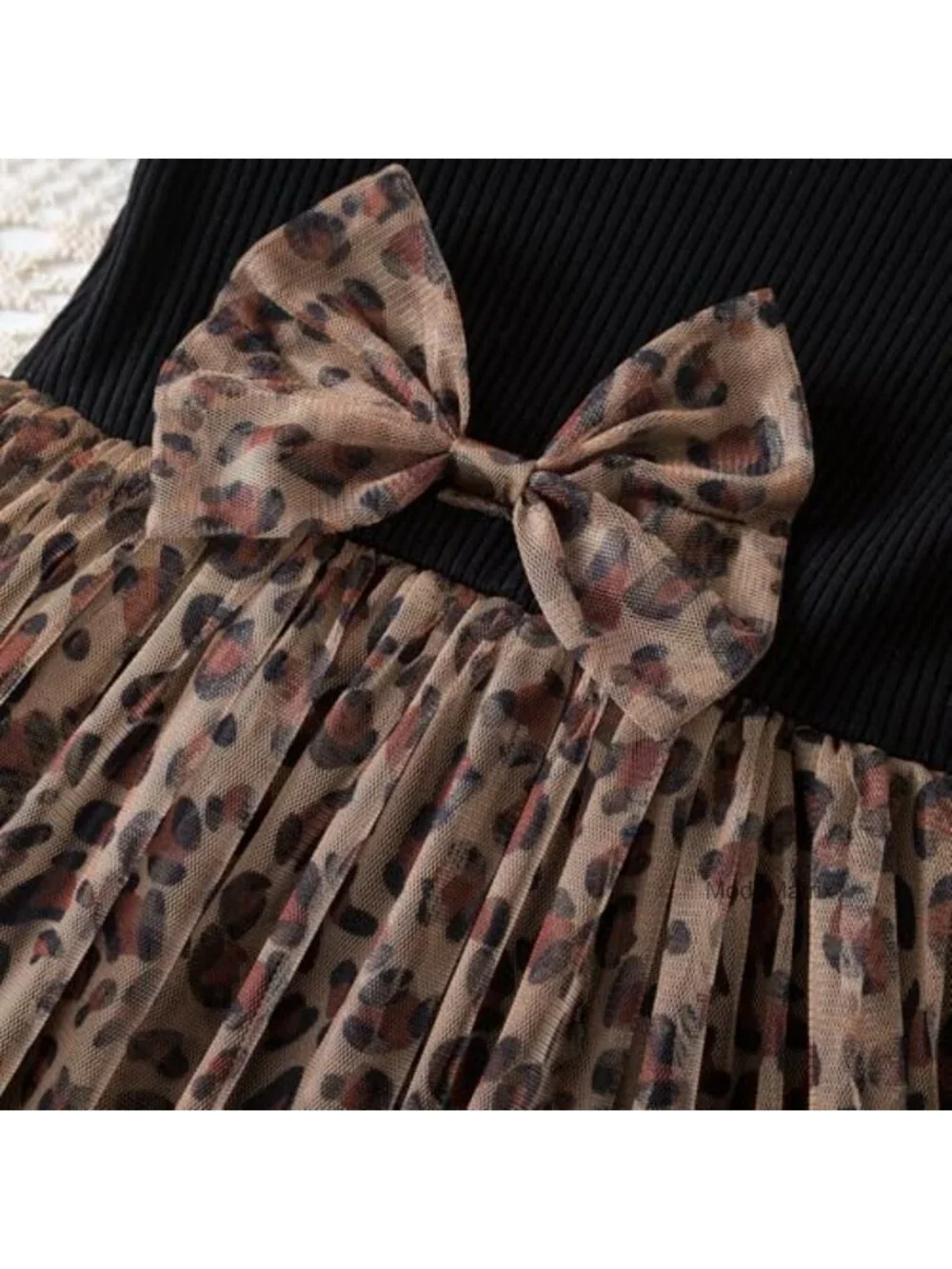 Toddler Girls Ruffle Bowknot Princess Dress - Tutu Layers Short Sleeve